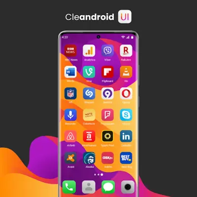 Cleandroid UI - Icon Pack android App screenshot 0